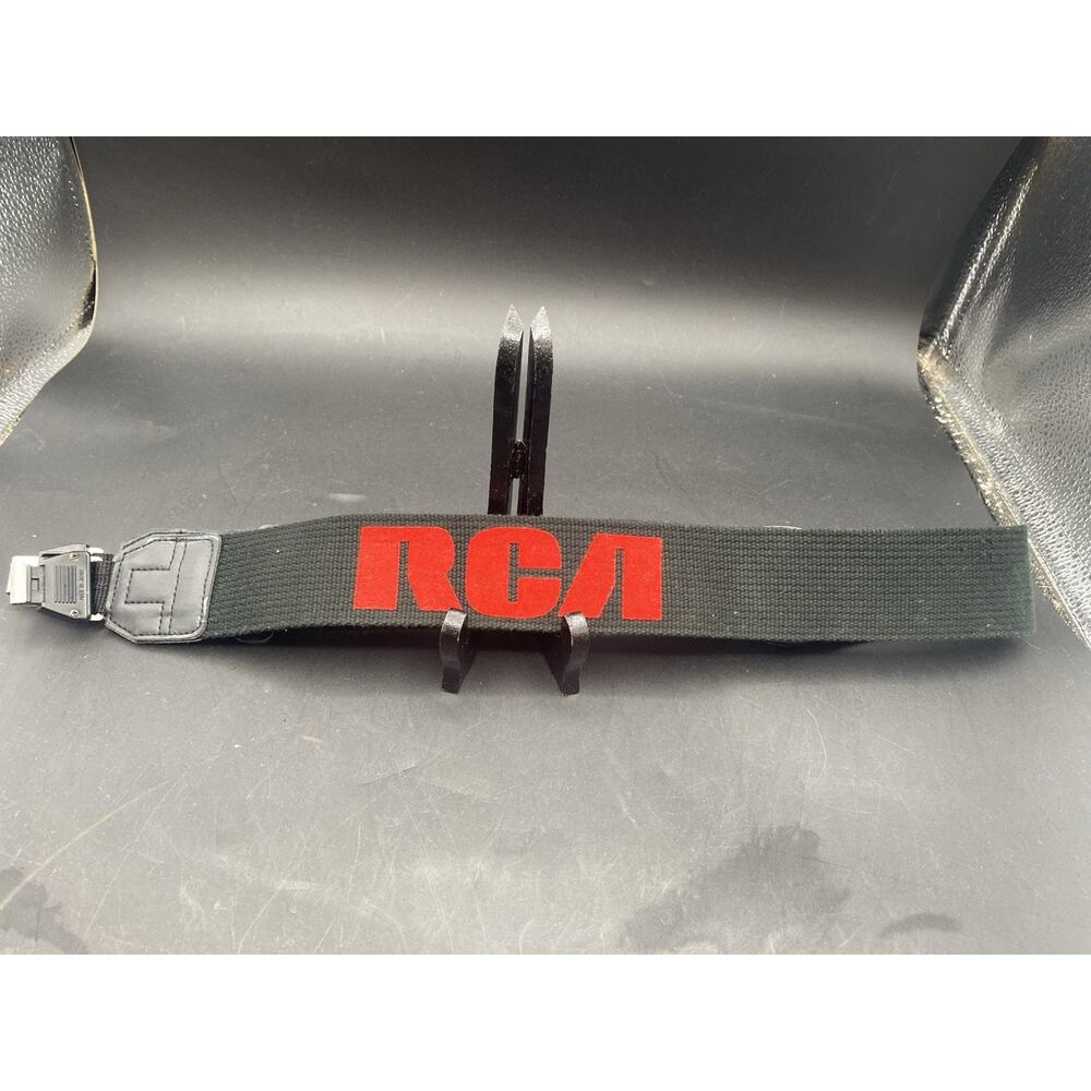 Used RCA OEM Black Camera Strap for VHS Camcorder For Vintage CC Models
